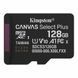 Карта пам'яті microSDXC Kingston 128Gb Canvas Select Plus Gen3 class 10 А1 UHS-I (SDCS3/128GBSP) 306056 фото 1