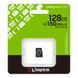 Карта пам'яті microSDXC Kingston 128Gb Canvas Select Plus Gen3 class 10 А1 UHS-I (SDCS3/128GBSP) 306056 фото 3