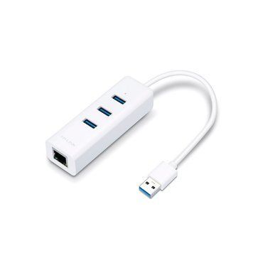 Мережевий адаптер TP-LINK UE330 USB3.0 to GE 3xUSB3.0 HUB