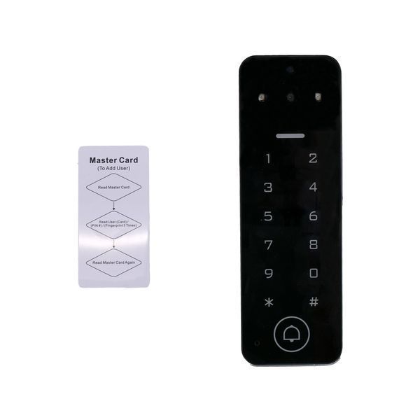 Кодовая клавиатура ATIS AK-722DW/T Wi-Fi со встроенным считывателем EM-Marine и поддержкой Tuya Smart