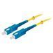 Патчкорд оптический SC/UPC-SC/UPC SM simplex 3.00 LSZH 1м 266721 фото 3