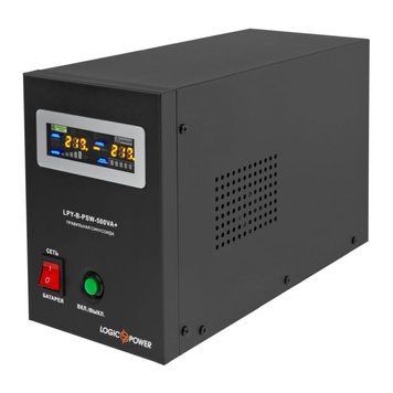Джерело безперебійного живлення Logicpower LPY-B-PSW-500 ВА / 350 Вт лінійно-інтерактивне з правильною синусоїдою 178975 фото