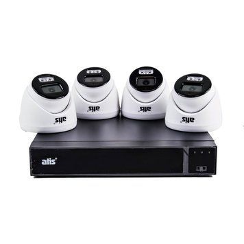 Комплект видеонаблюдения ATIS kit 4 int