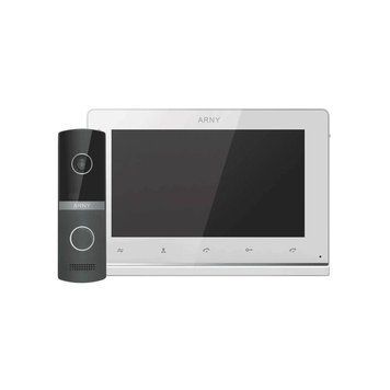 Відеодомофон Arny AVD-7123 (2Mpx) TFT white+graphite