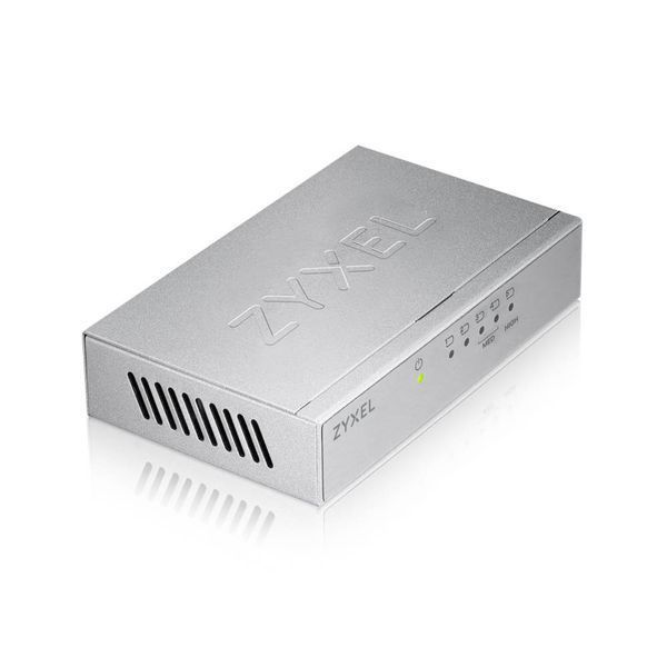 Коммутатор на 5 портов ZyXEL GS-105B v3 (GS-105BV3-EU0101F) в металлическом корпусе 188939 фото