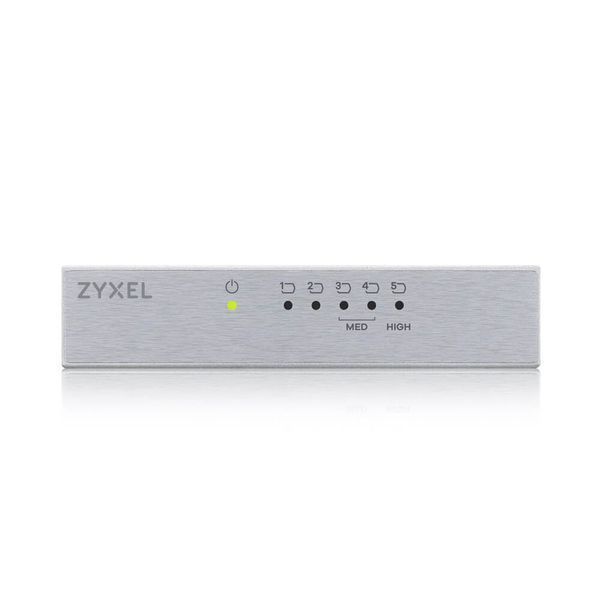 Коммутатор на 5 портов ZyXEL GS-105B v3 (GS-105BV3-EU0101F) в металлическом корпусе 188939 фото