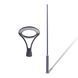 Комплект светильник светодиодный парковый Lightwell LW-GL-50T + столб парковой серый 4м + кронштейн Dahua PFA152-E 2778483 фото 2