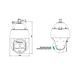 IP Speed Dome відеокамера вулична ATIS ANSD-8MIRP-300W/5.7-359 280295 фото 6