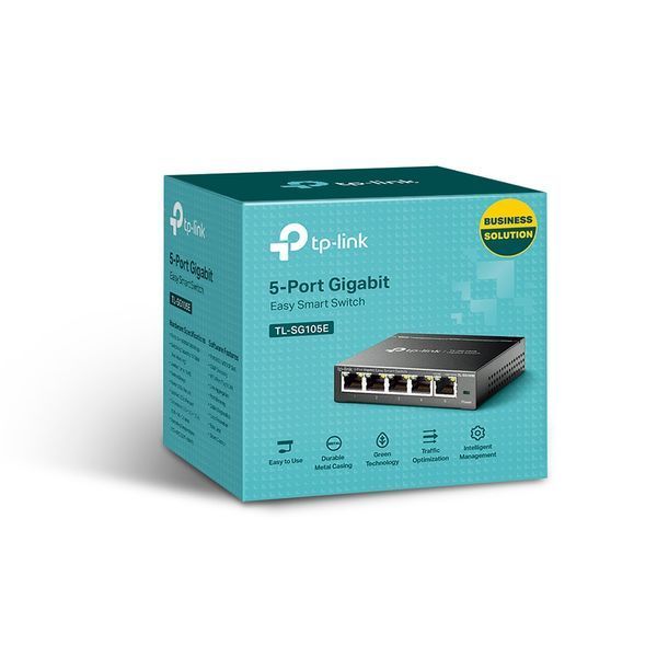 Комутатор TP-Link TL-SG105E Easy Smart 5-портовий гігабітний керований 144812 фото