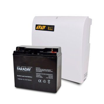Комплект блок безперебійного живлення Full Energy BBGP-1210 + акумулятор 12В 18 Ач для ИБП Faraday Electronics FAR18-12 1014143 фото
