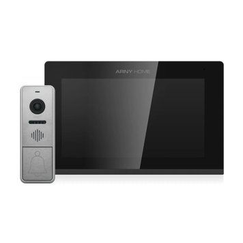 Видеодомофон Arny AVD-7143 (2Mpx) TFT black+silver