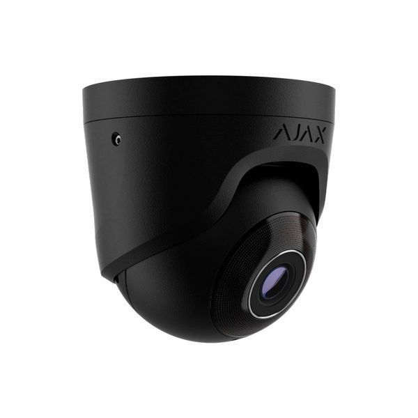IP-відеокамера Ajax TurretCam (8 Мп/2.8 мм) black, дротова з роздільною здатністю 8 Мп і кутом огляду до 110&deg; 284166 фото