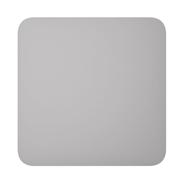Кнопка Ajax SoloButton (1-gang/2-way) fog&nbsp;для одноклавішного або прохідного вимикача 257579 фото