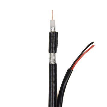 Кабель коаксіальний RG690-Cu+2*0.75 PE бухта 305м