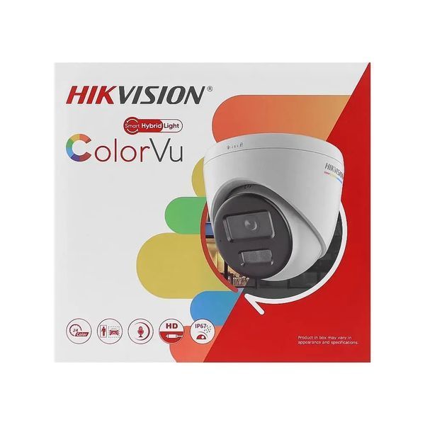 IP-видеокамера 2 Мп Hikvision DS-2CD1327G2H-LIUF (2.8 мм) ColorVu для системы видеонаблюдения