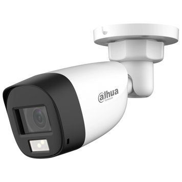 HDCVI видеокамера 5 Мп Dahua DH-HAC-HFW1500CLP-IL-A (2.8 мм) с двойной подсветкой для системы видеонаблюдения