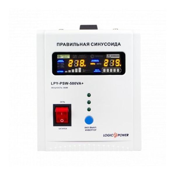Джерело безперебійного живлення Logicpower LPY-PSW-800 ВА / 560 Вт лінійно-інтерактивне з правильною синусоїдою 178974 фото