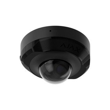 IP-видеокамера Ajax DomeCam Mini (5 Мп/2.8 мм) black, проводная с разрешением 5 Мп и углом обзора до 110&deg; 284145 фото