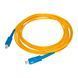 Патчкорд оптический SC/UPC-SC/UPC SM simplex 3.00 LSZH 2м 302940 фото 1