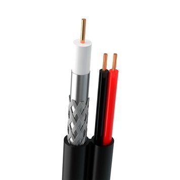 Кабель комбінований Одескабель RG-690, медь (CU) + 2*0.75 power, 305м (F690BVcu +2*0,75)