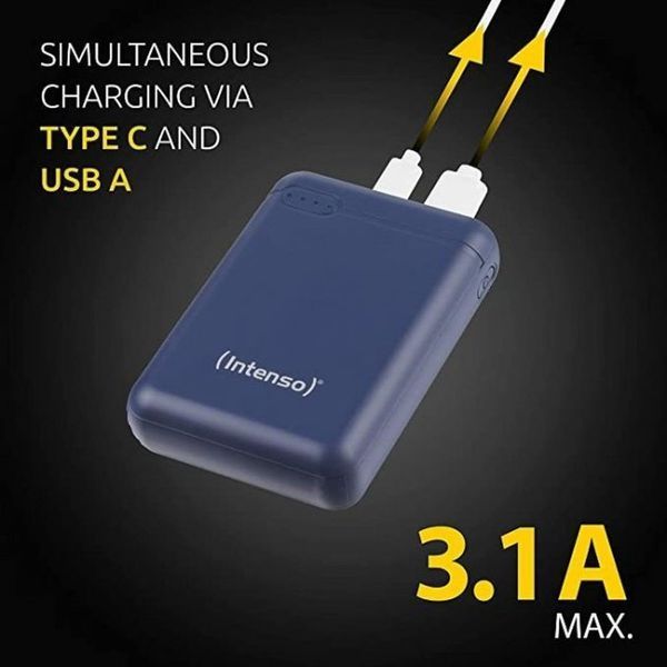 Повербанк Intenso Powerbank XS 10000 (dark blue) емкостью 10000 мА&middot;ч 233779 фото