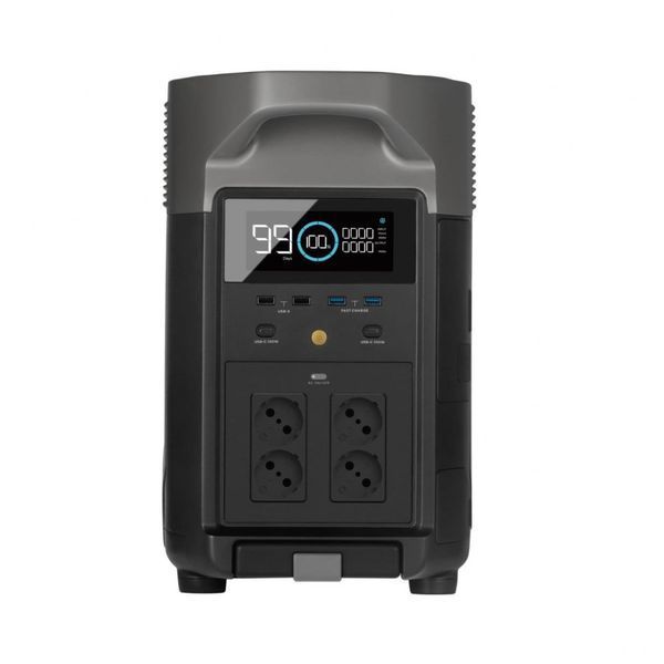 Комплект EcoFlow DELTA Pro + 2*400W Solar Panel зарядна станція та дві сонячні панелі 243270 фото