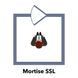 Ригельний замок ATIS Lock Mortise SS-L врізний для системи контролю доступу 118648 фото 5