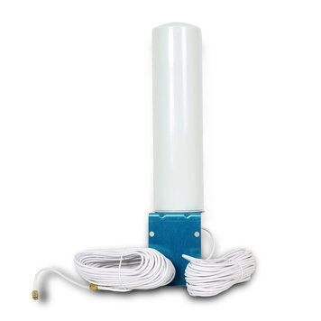 3G/4G антена з посиленням 10-12 dBi 698-960/1710-2700 МГц 10 метрів 259257 фото