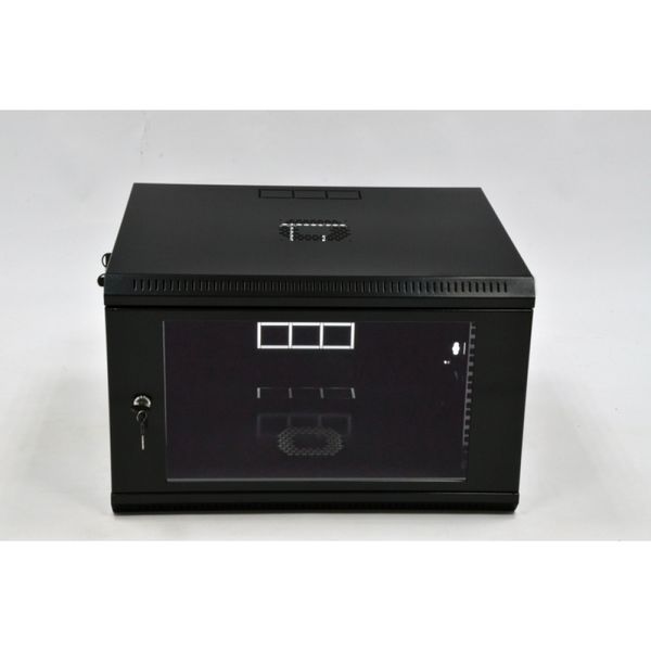 Шафа серверна CMS 6U 600 x 500 x 373 UA-MGSWL65B для мережевого обладнання 201526 фото