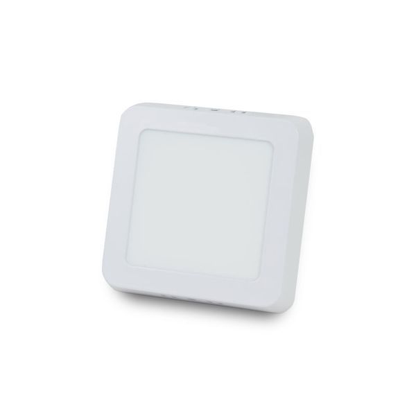 Комплект из 3-х светильников светодиодных LIGHTWELL LW-SQ-SRF-6 6 W квадрат накладной 2959271 фото
