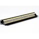 Патч-панель CMS 19" 24xRJ-45 UTP, кат. 6 з організатором кабелю 112456 фото 2
