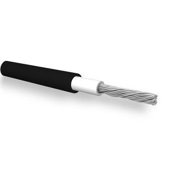 Кабель Одескабель H1Z2Z2-K 1*4 black бухта 100 м гибкий безгалогенный фотовольтаический для солнечных электростанций