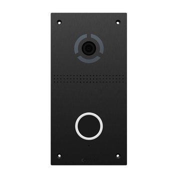 IP вызывная панель Bas-IP AV-05FD black с бесконтактной кнопкой вызова