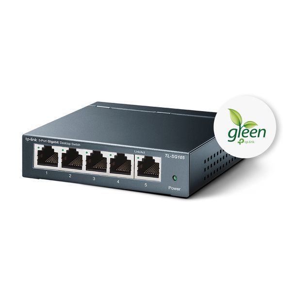 Коммутатор TP-Link TL-SG105 5-портовый гигабитный неуправляемый 144810 фото