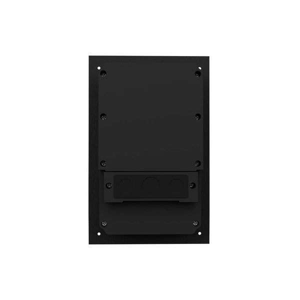 IP панель виклику Bas-IP AV-08FBL black з розпізнаванням облич і зчитувачем UKEY