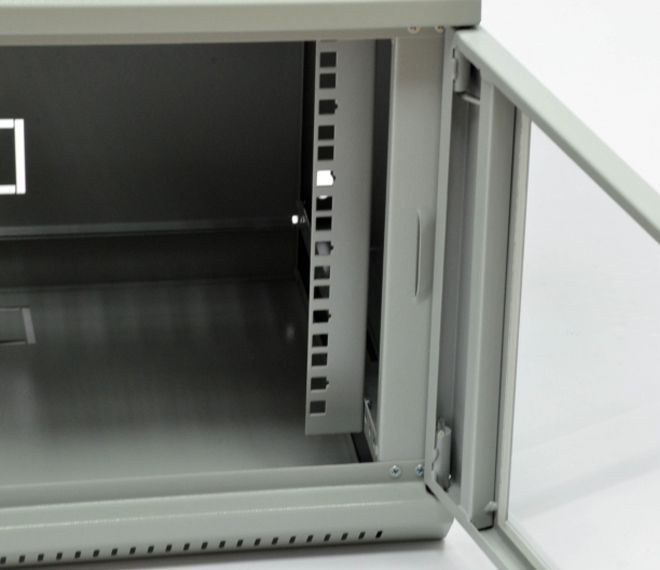 Шафа серверна CMS 6U 600 x 500 x 373 UA-MGSWL65G для мережевого обладнання 114192 фото