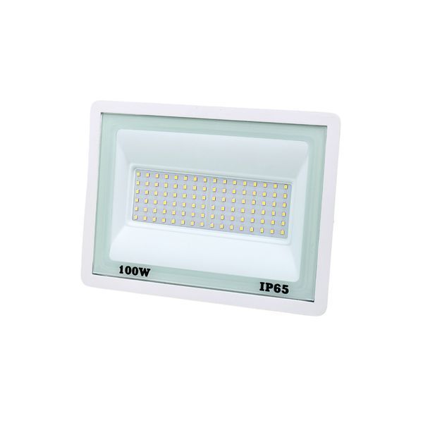 Комплект прожекторов светодиодных Lightwell 100W черный LW-FL-B-100 и белый LW-FL-W-100 2959111 фото