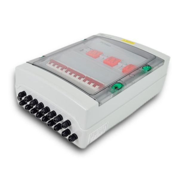 Сонячна PV розподільна коробка LQX3/3DC1000VB1-1532-PG, DC 1000В 3 входи 3 виходи, з блискавкозахистом 304197 фото