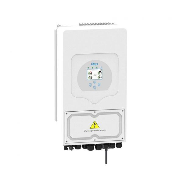 Инвертор Deye SUN-06K-SG05LP1-EU WiFi (6 kW, 1 фаза, 2 MPPT, LV) гибридный однофазный чистая синусоида