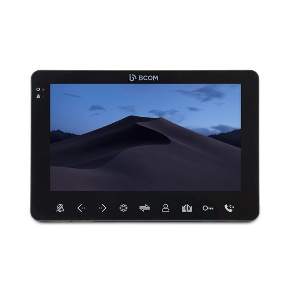 Комплект видеодомофона BCOM BD-780FHD Black + BT-390FHD видеодомофон 7" с детектором движения и видеопанель