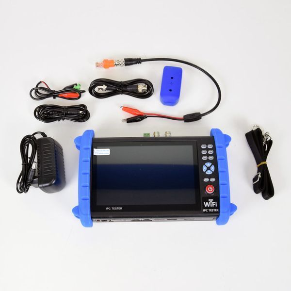 Тестер відеокамер Noyafa NF-IPC722ATCHS з Wi-Fi, 4K та PoE для камер IP, AHD, TVI, CVI, EX-SDI