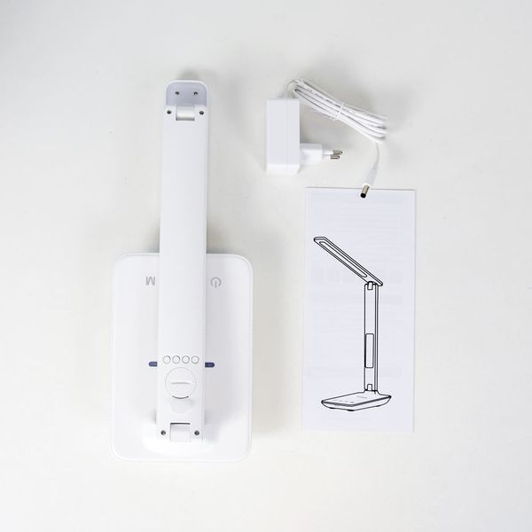 Лампа настільна світлодіодна Mealux DL-430 white 277858 фото