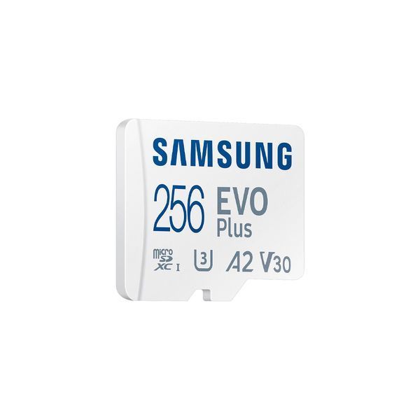 Карта памяти Samsung Evo Plus microSDXC 256GB UHS-I U3 V30 A2 + SD адаптер (MB-MC256SA/EU) 301618 фото