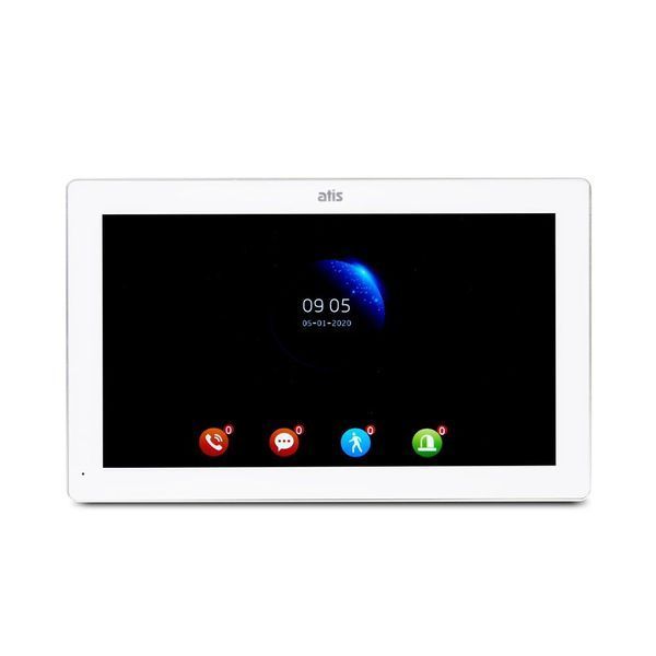 Комплект видеодомофона ATIS AD-1070FHD/T White с поддержкой Tuya Smart + Tantos Triniti HD 1125934 фото
