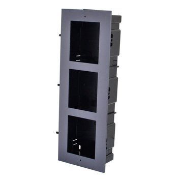 Врезная монтажная рамка Hikvision DS-KD-ACF3/Plastic для установки вызывных панелей