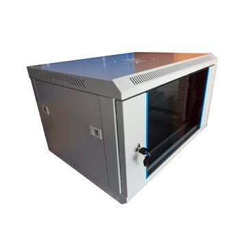 Шкаф серверный Hypernet 12U 600 x 450 WMNC-12U-FLAT настенный для сетевого оборудования 202006 фото