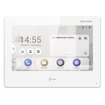 IP-видеодомофон 7" с Wi-Fi Hikvision DS-KH9310-WTE1(B)