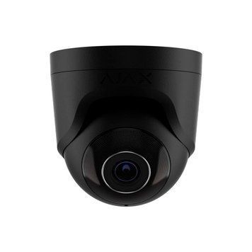 IP-видеокамера Ajax TurretCam (5 Мп/2.8 мм) black, проводная с разрешением 5 Мп и углом обзора до 110&deg; 284141 фото