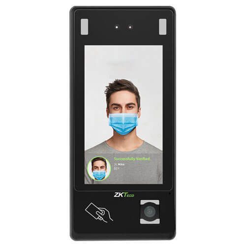 Биометрический терминал ZKTeco G4 Pro[TI] с функцией измерения температуры