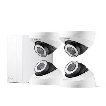 Комплект IP видеонаблюдения CYVIO POE Dome 4Kit 4MP N2804D